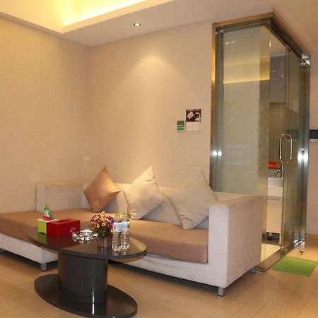 Hangzhou Dushangju Hotel Apartment Binjiang Bagian luar foto