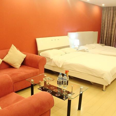 Hangzhou Dushangju Hotel Apartment Binjiang Bagian luar foto