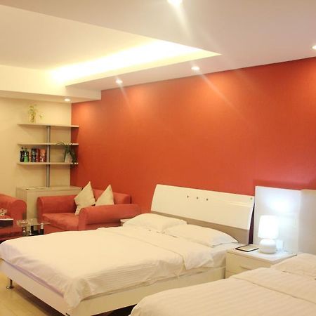 Hangzhou Dushangju Hotel Apartment Binjiang Bagian luar foto